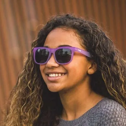 UV Color Changing Children's Sunglasses: Blue-Purple Switch