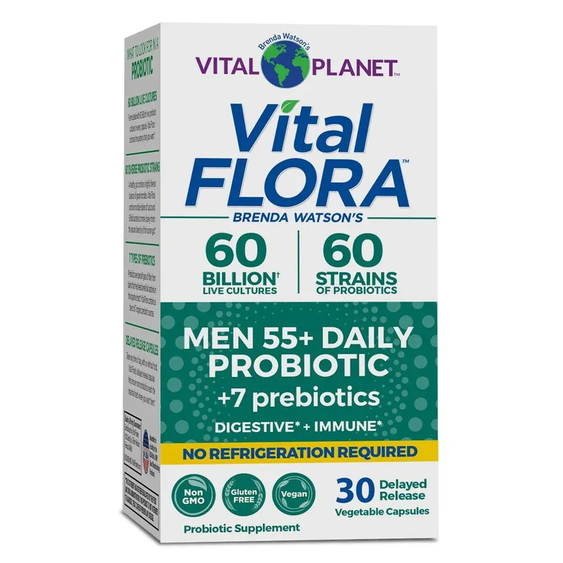 Vital Flora Men’s 55  Daily Probiotic