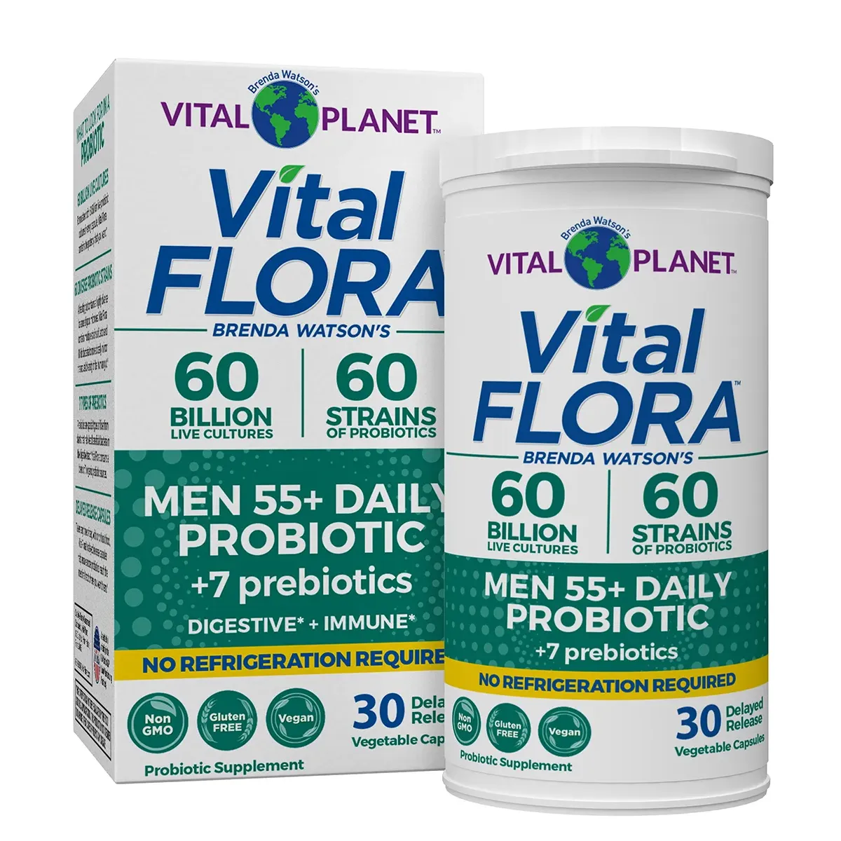 Vital Flora Men’s 55  Daily Probiotic