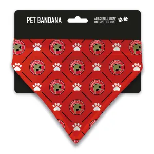 Walsall Crests Pet Bandana