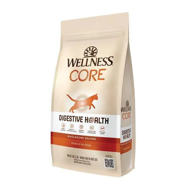 Wellness Cat Core Digestive Health Chicken & Rice Recipe 5lb