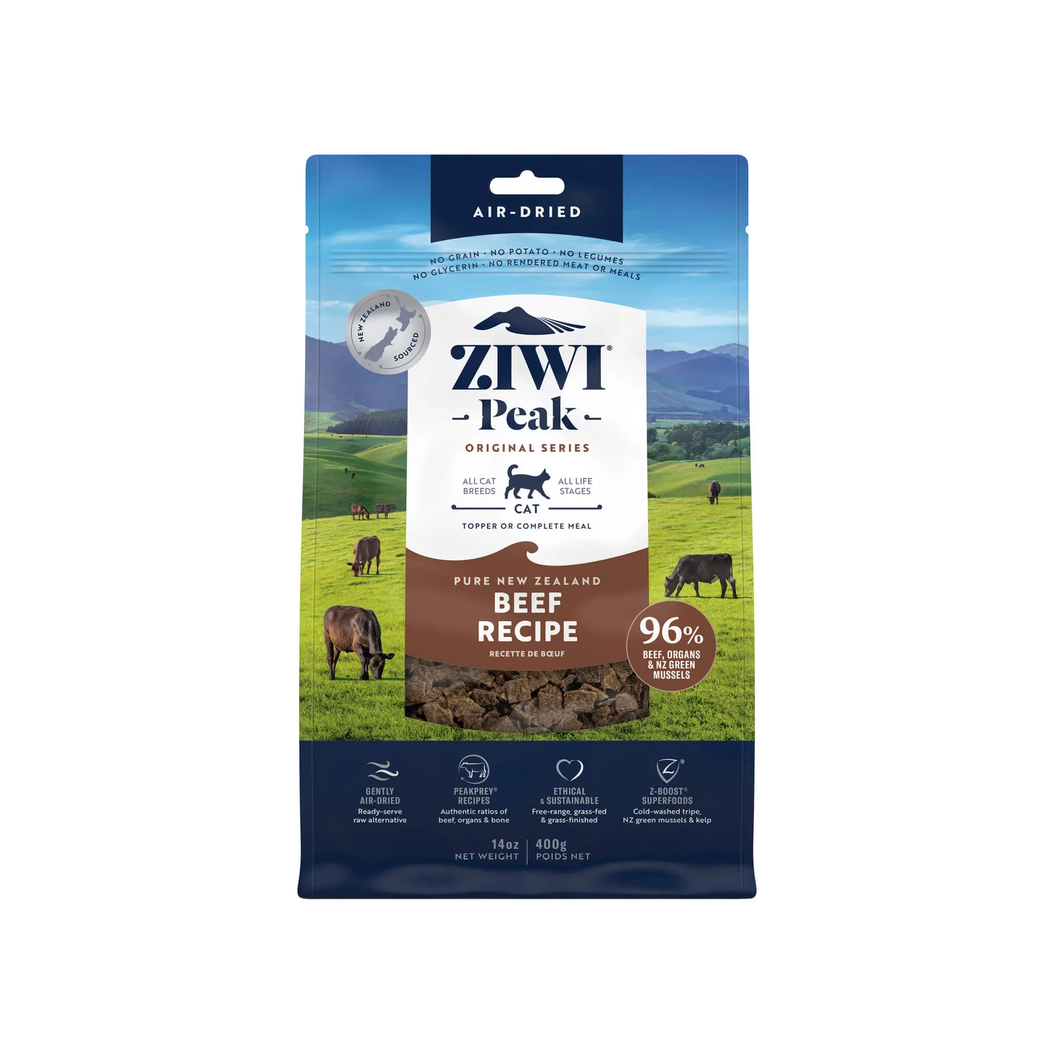 ZiwiPeak Daily Cuisine Grain-Free Air-Dried Cat Food