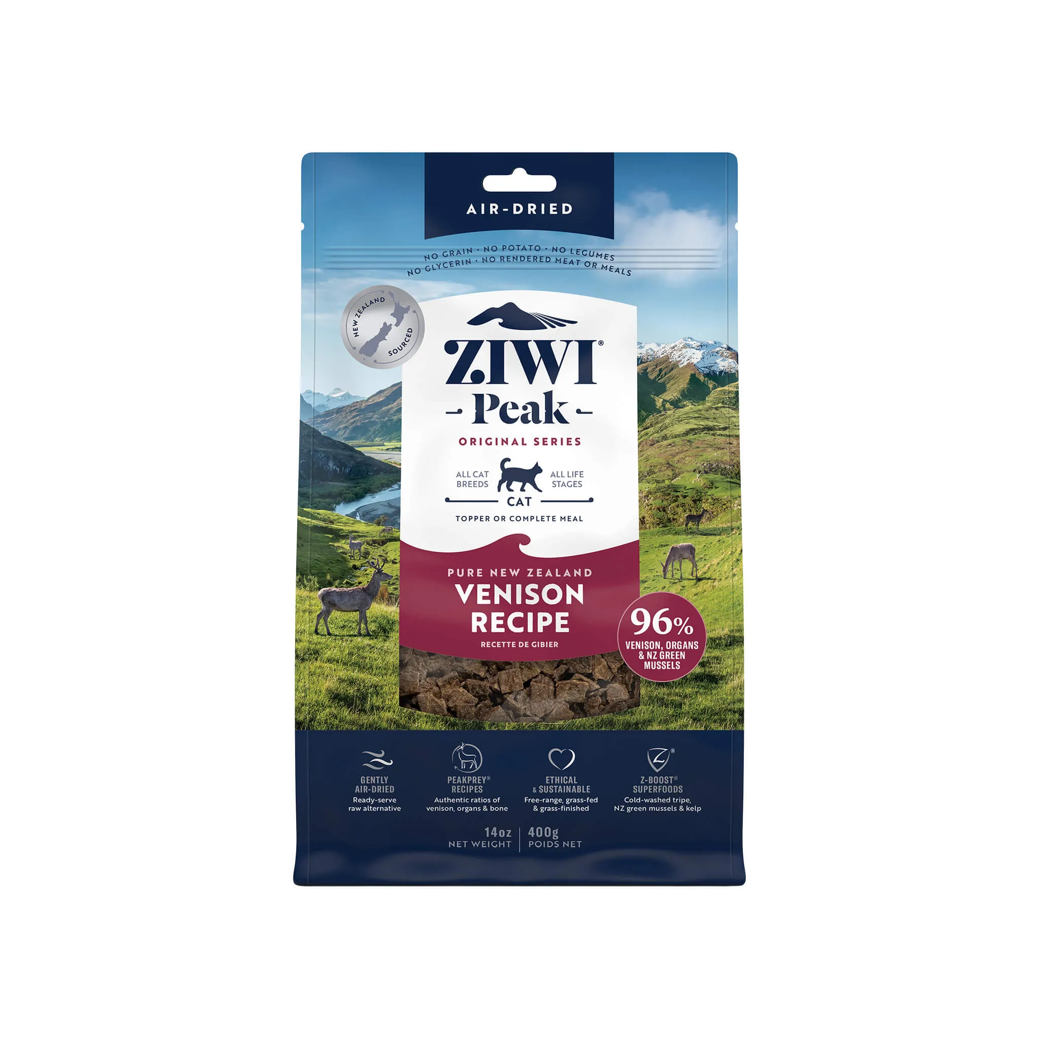 ZiwiPeak Daily Cuisine Grain-Free Air-Dried Cat Food