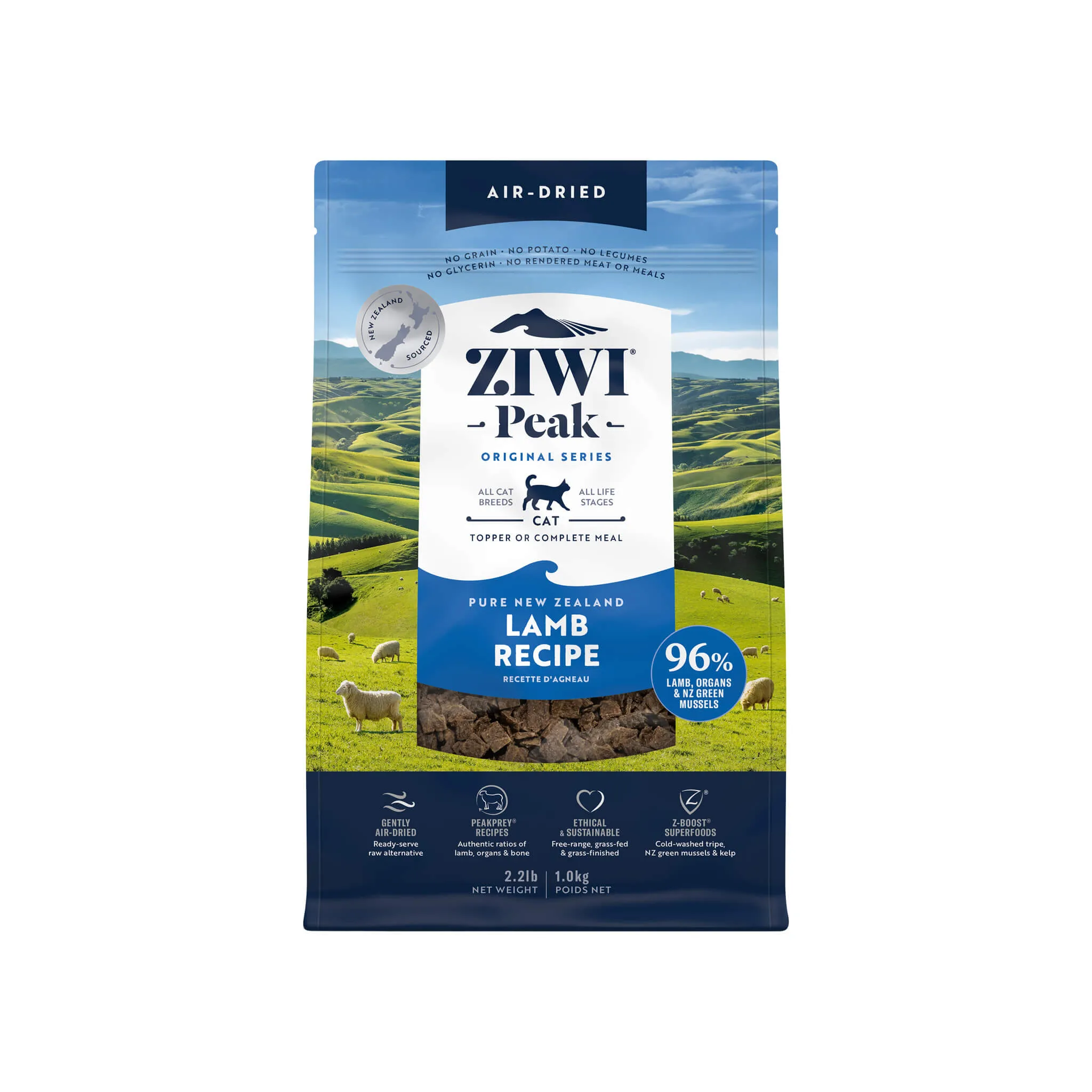 ZiwiPeak Daily Cuisine Grain-Free Air-Dried Cat Food