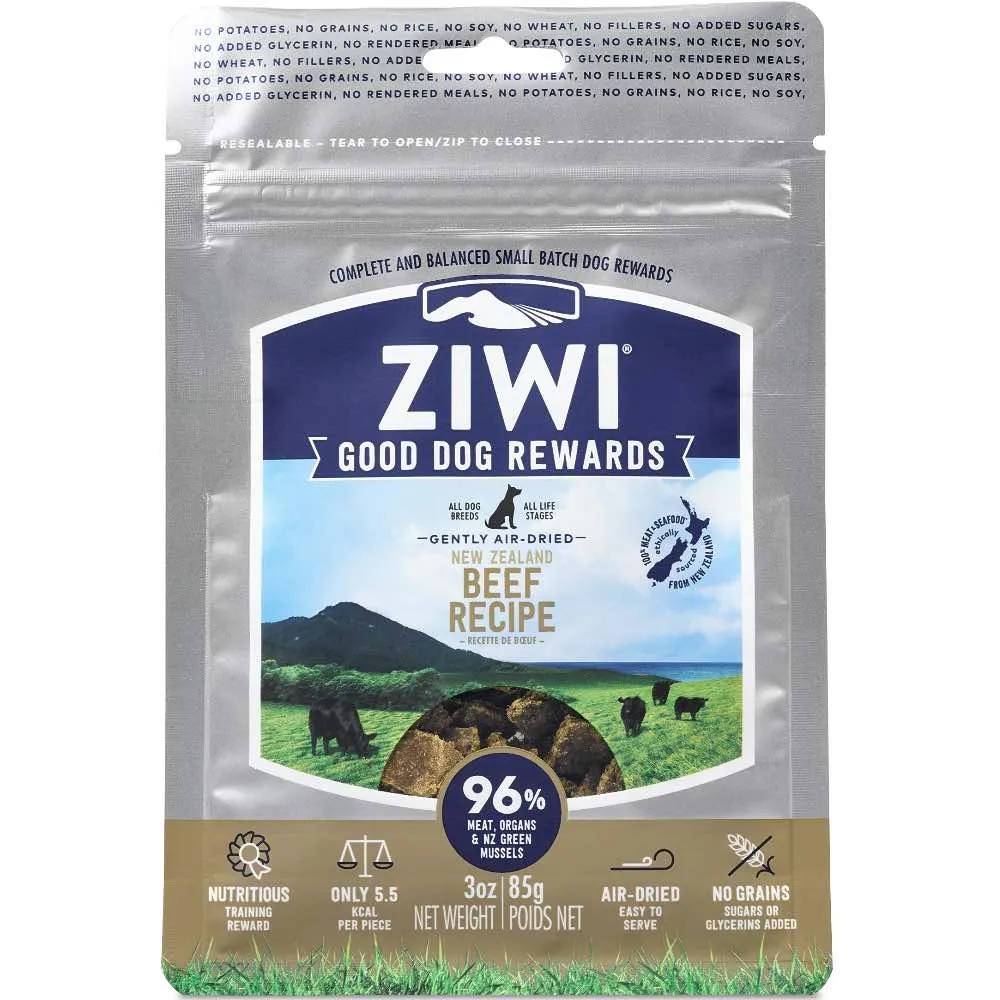 ZiwiPeak Good Dog Rewards Beef Dog Treats 85g